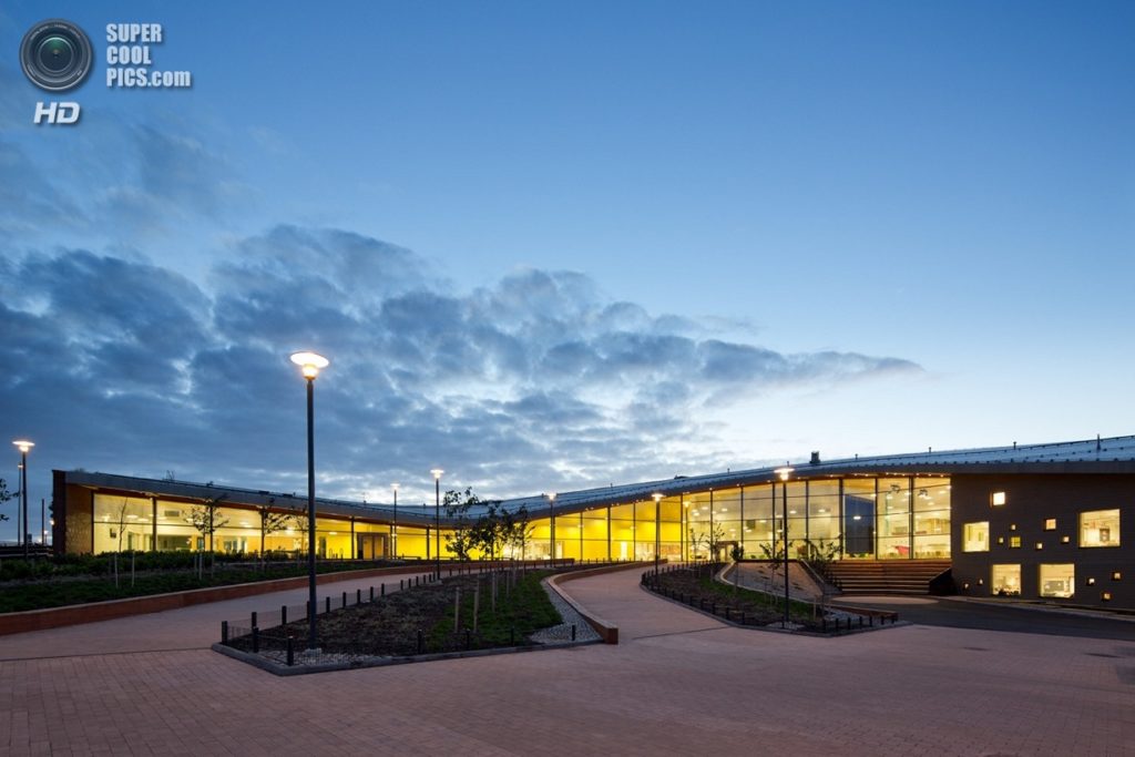 Saunalahti school in Espoo, Finland Photo by Andreas Meichsner for Verstas architects