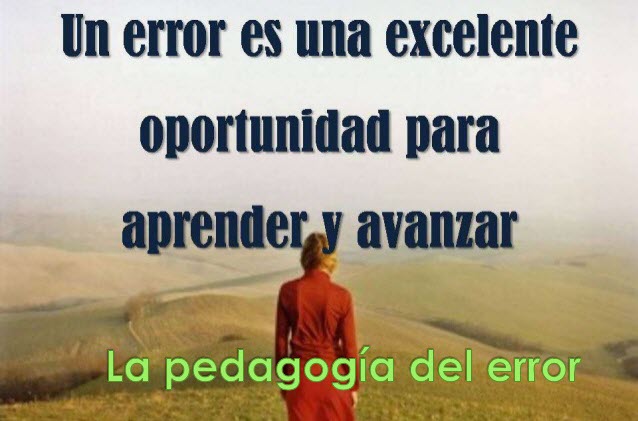 La pedagogía del error: ¿Cómo aprender de los errores? – REDEM